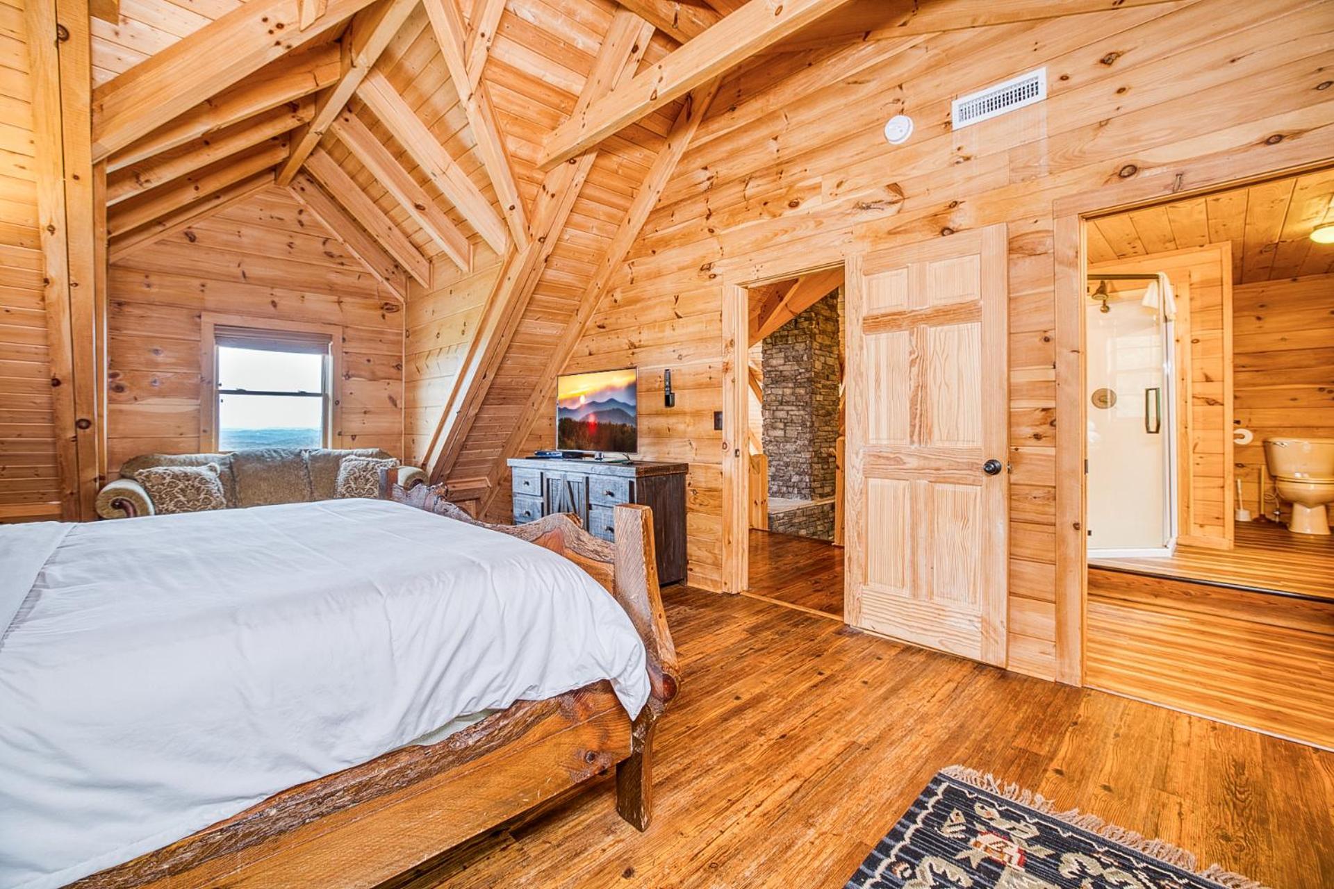 Sky High Lodge By Bk Stays. Large Cabin. Amazing Views. Game Room. Jacuzzi. Six Bedrooms. Sleeps 12 블루리지 외부 사진