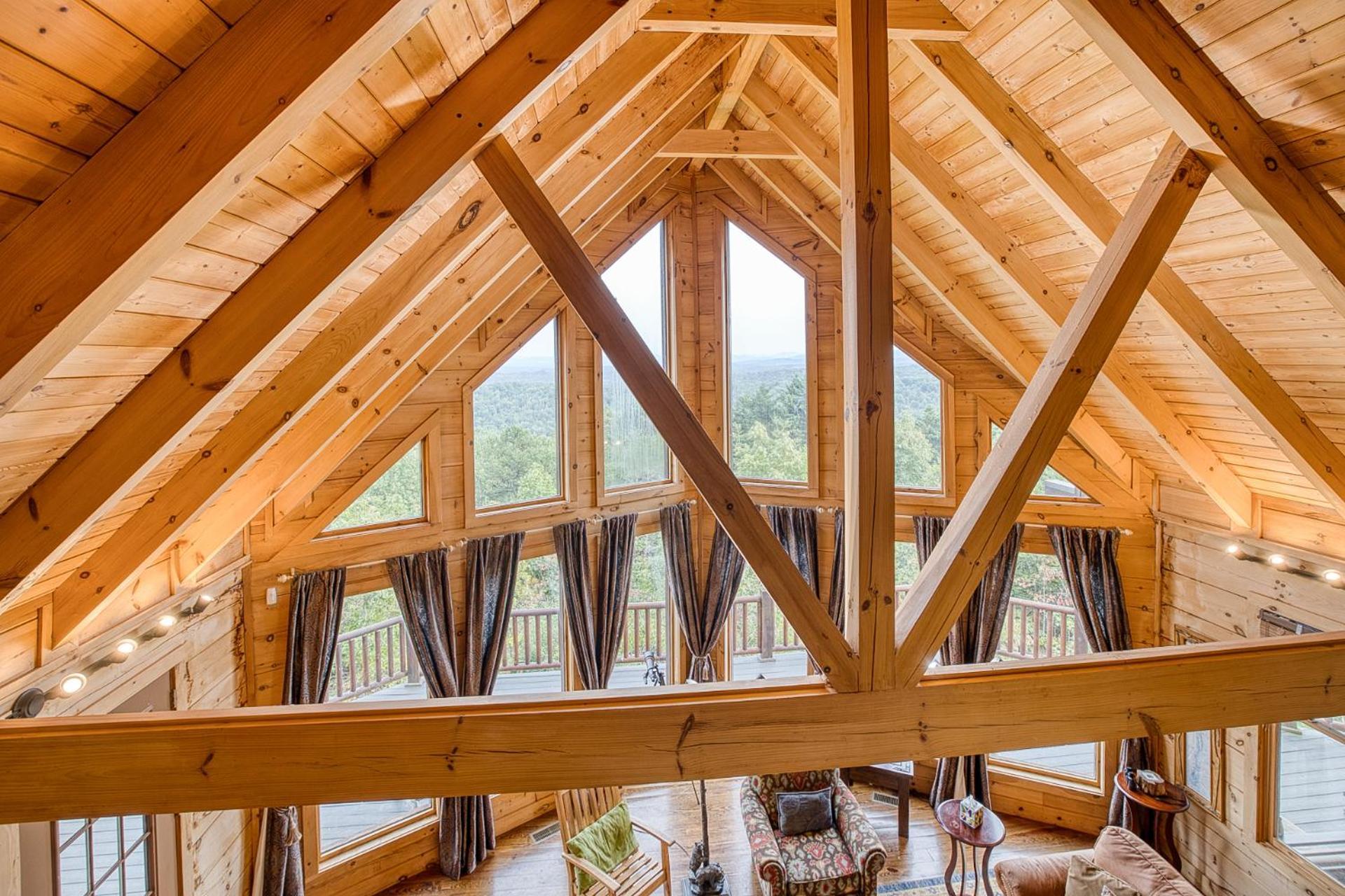 Sky High Lodge By Bk Stays. Large Cabin. Amazing Views. Game Room. Jacuzzi. Six Bedrooms. Sleeps 12 블루리지 외부 사진